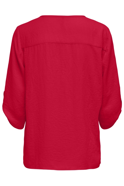 Jacqueline de Yong rode dames t-shirt | Achteraanzicht