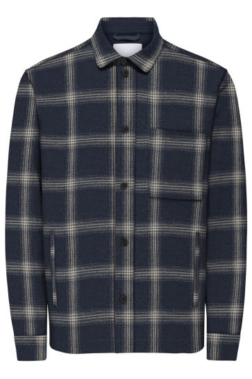 Only & Sons Overhemd ONSAIDEN CHECKED TWILL SHIRT FRML 22035467 DARK SAPPHIRE/MELANGE