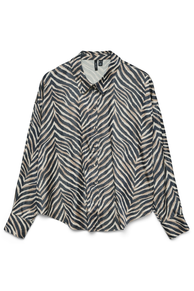 Vero Moda zwarte dames blouse | Vooraanzicht