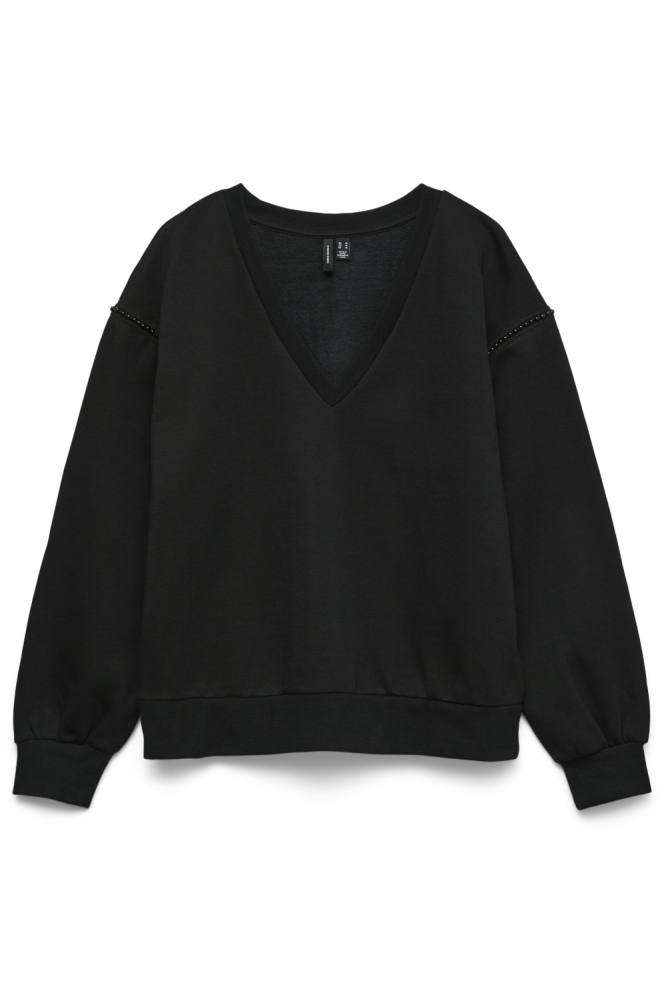 Vero Moda zwarte dames sweater | Vooraanzicht