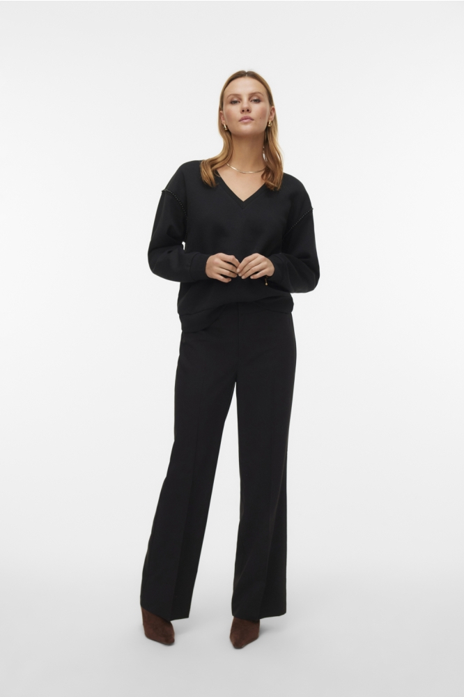 Vero Moda zwarte dames sweater | Model