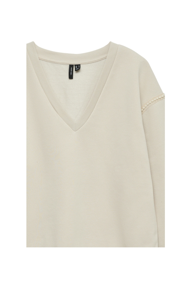 Vero Moda beige dames sweater | Close up