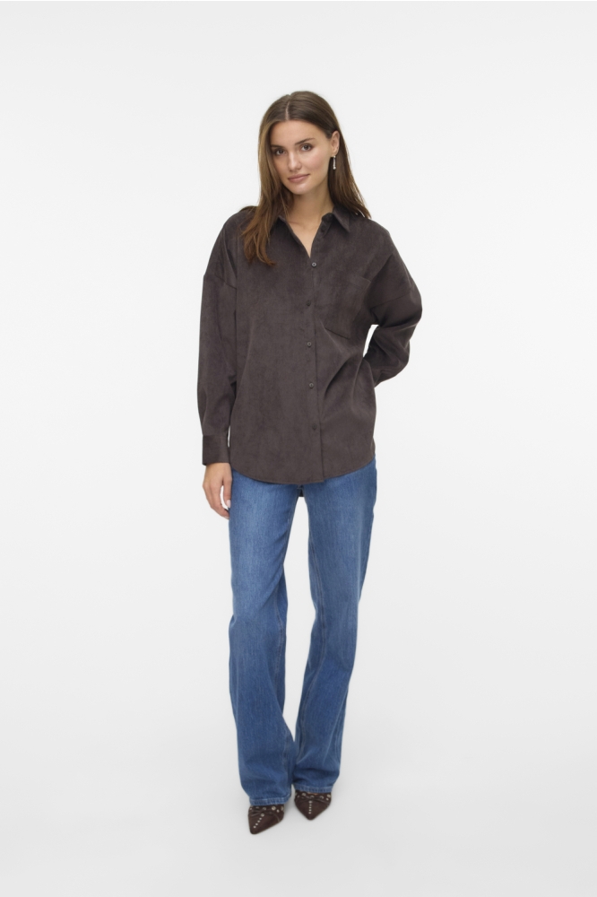 Vero Moda bruine dames blouse | Model