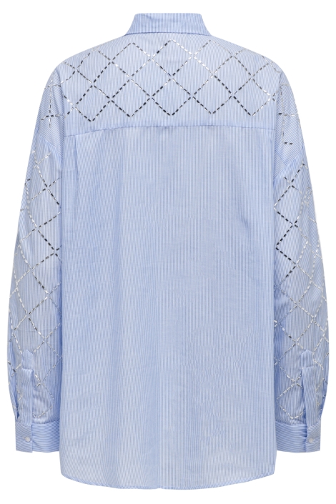 Only witte dames blouse | Achteraanzicht