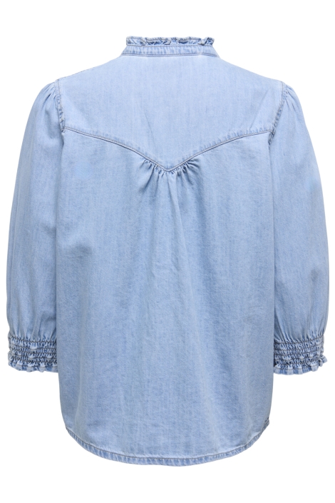 Only blauwe dames blouse | 