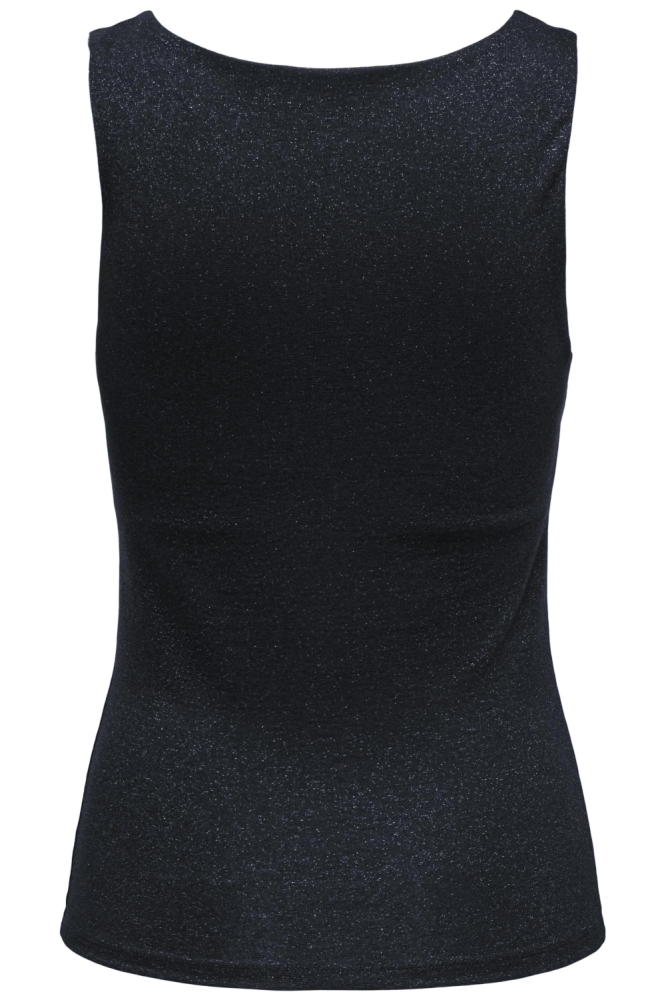 Only blauwe dames top | Achteraanzicht