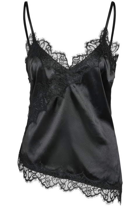 Noisy may zwarte dames top | Vooraanzicht