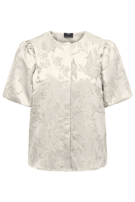 Jacqueline de Yong beige dames blouse | Vooraanzicht