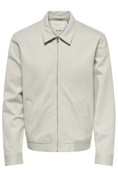 Only & Sons ecru heren vest | Vooraanzicht