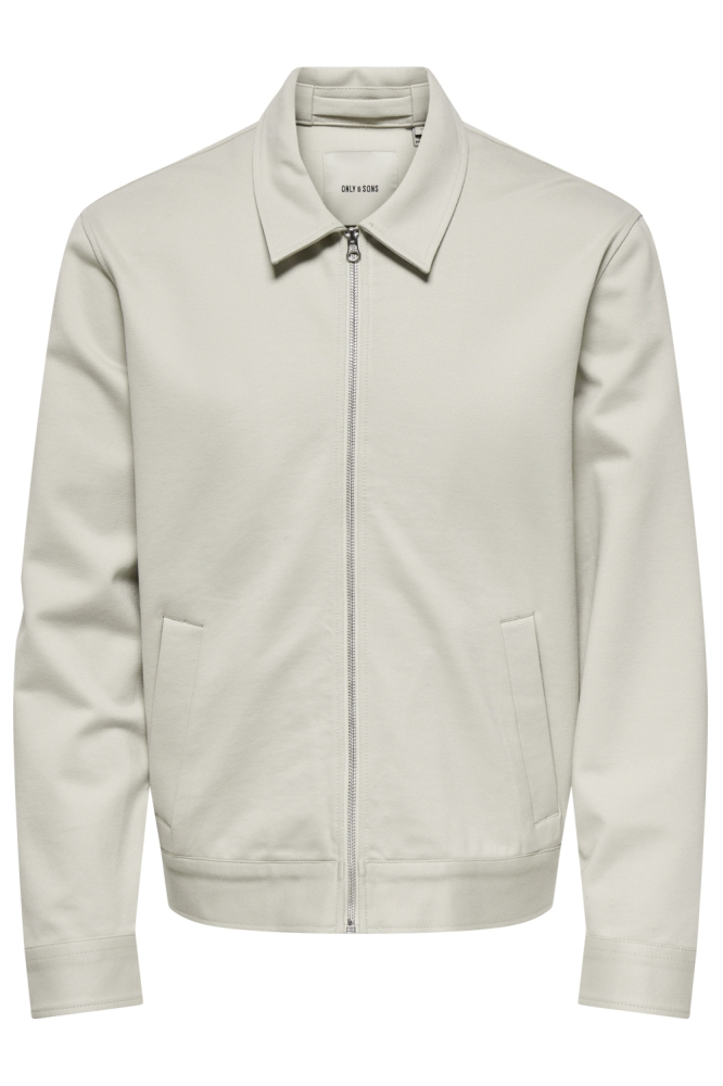 Only & Sons ecru heren vest | Vooraanzicht