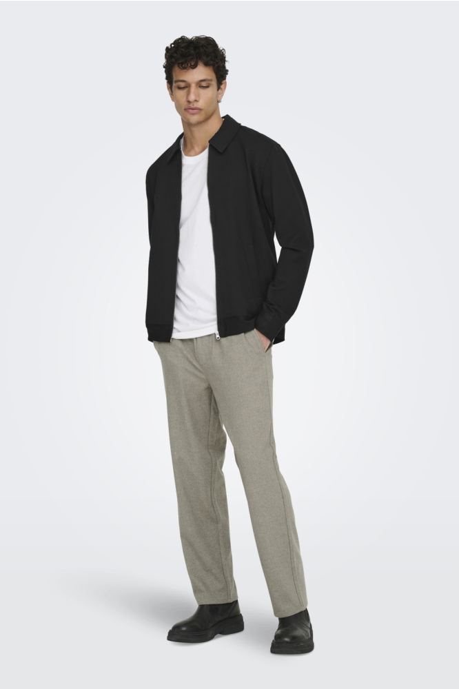 Only & Sons zwarte heren vest | Model