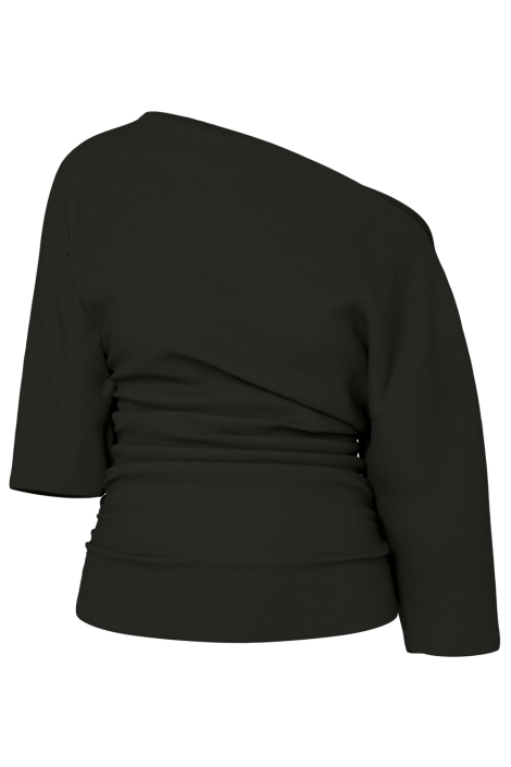 Hypedrop zwarte dames t-shirt | Vooraanzicht