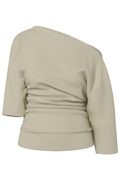 Hype Drop beige dames t-shirt | Vooraanzicht