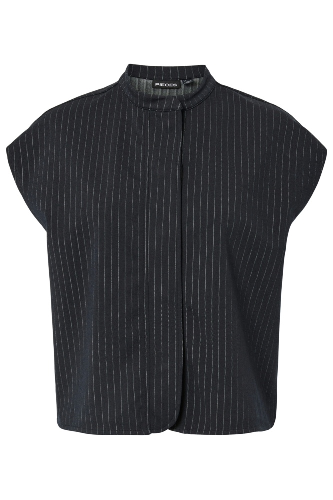 Pieces blauwe dames blouse | 