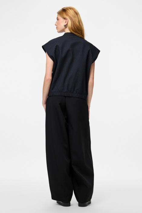 Pieces blauwe dames blouse | 