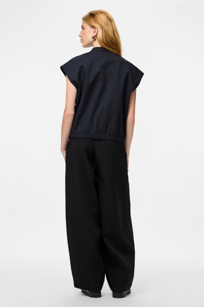 Pieces blauwe dames blouse | 