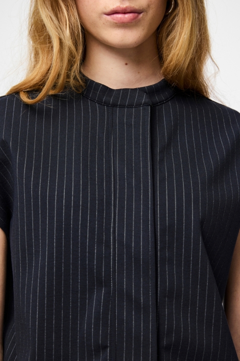 Pieces blauwe dames blouse | 