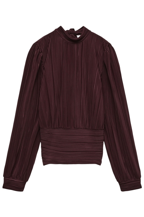 Vero Moda bordeaux dames t-shirt | Vooraanzicht