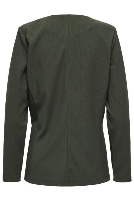 Jacqueline de Yong groene dames blouse | Achteraanzicht