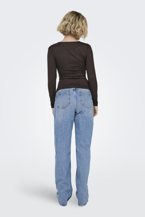 Only bruine dames t-shirt | Model