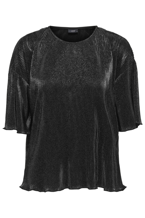 Jacqueline de Yong zwarte dames t-shirt | Vooraanzicht