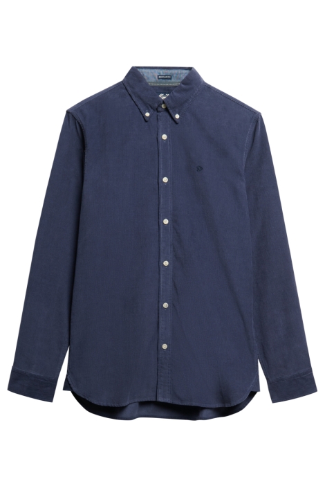 Superdry blauwe heren overhemd | Vooraanzicht