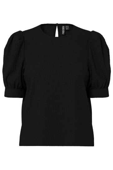 Pieces T-shirt PCJAMAL 2/4 O-NECK TOP NOOS JRS BC 17163508 Black