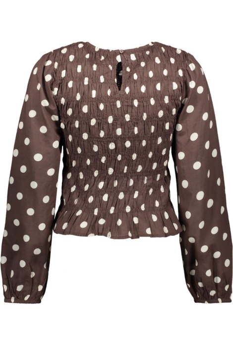 Vero Moda bruine dames top | Achteraanzicht