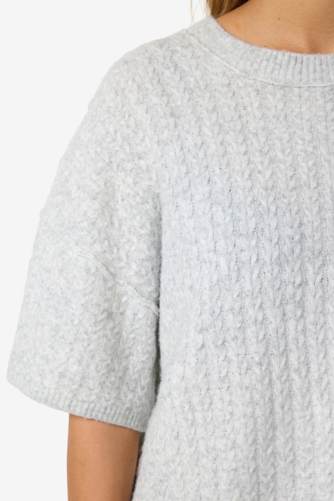 Noisy may grijze dames trui | Close up