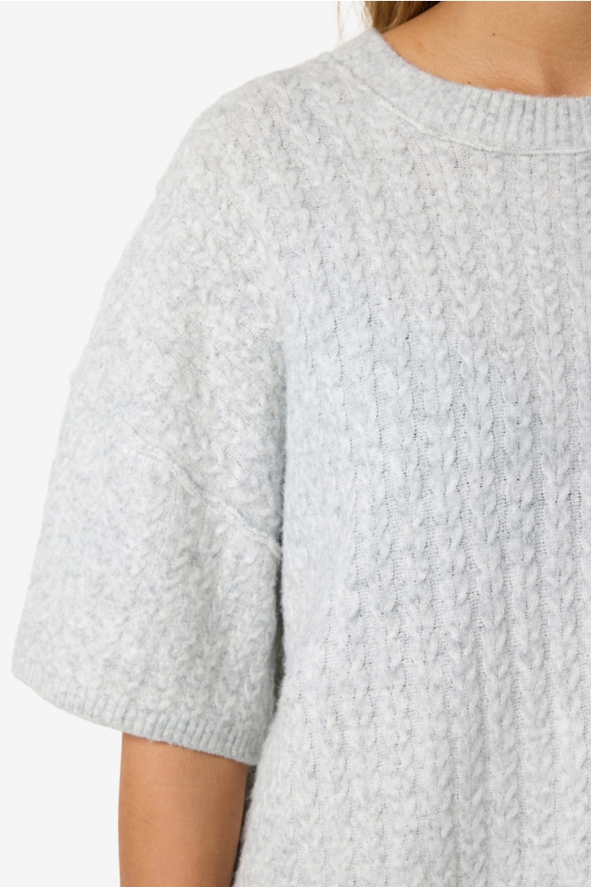 Noisy may grijze dames trui | Close up