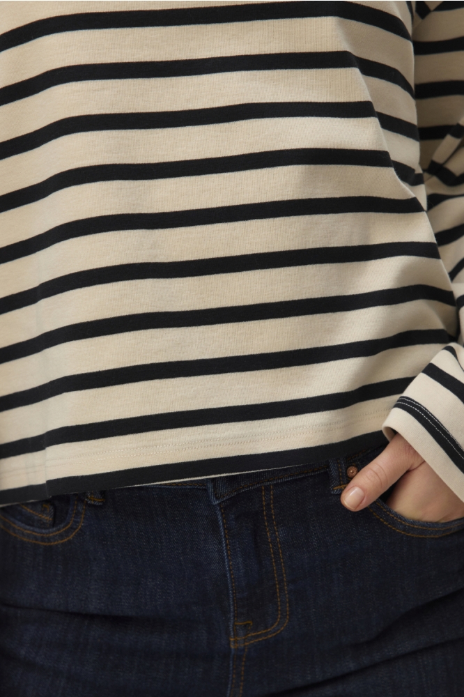 Vero Moda beige dames t-shirt | Close up