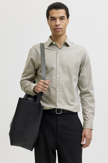 Jack & Jones JPRBLAPARKER SHIRT L/S NOOS 12227385 Smokey Olive/SLIM FIT