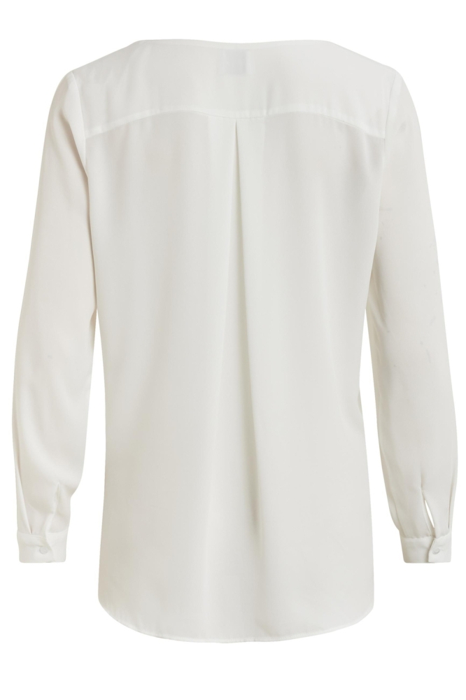 Vila witte dames blouse | Achteraanzicht