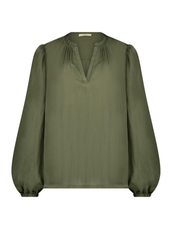 Circle of Trust Blouse ALICE BLOUSE S23 78 2448 Husk green