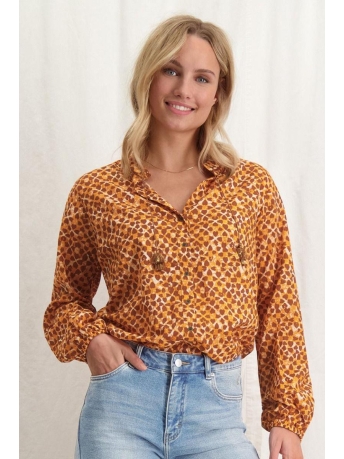 Circle of Trust Blouse KATE BLOUSE S23 8 5016 Rustic glow