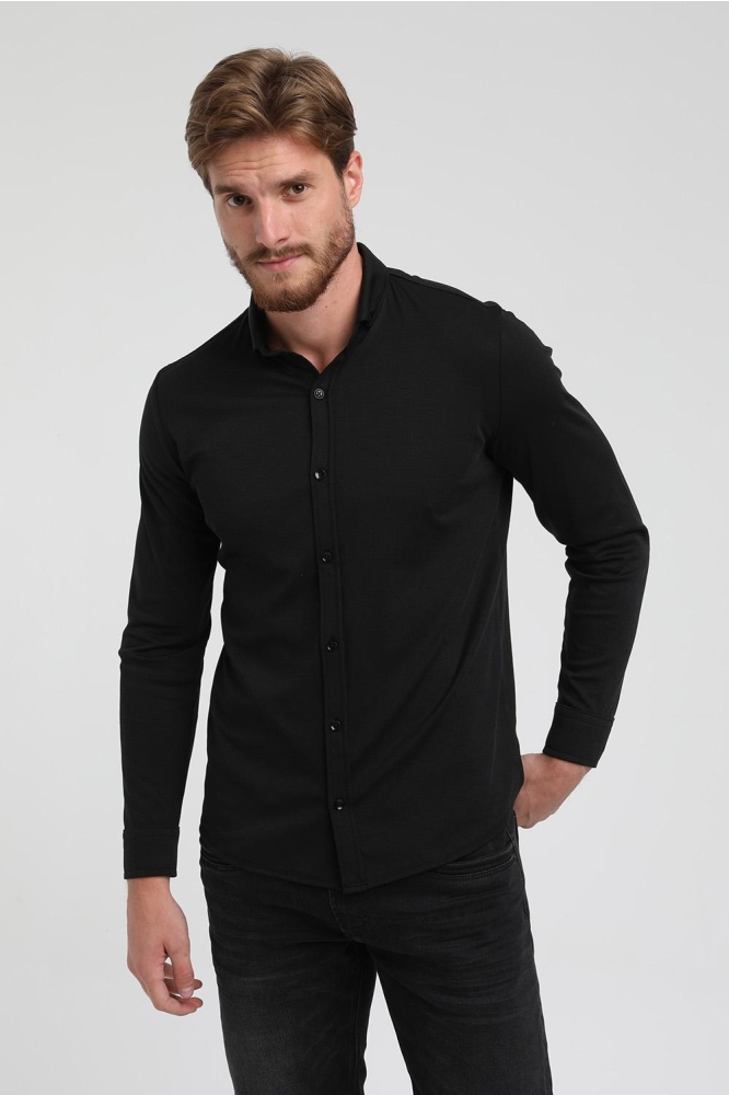 PREMIUM SHIRT 333510 BLACK