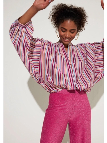 Harper & Yve Blouse ELODIE LS SS23A610 267 multi stripe