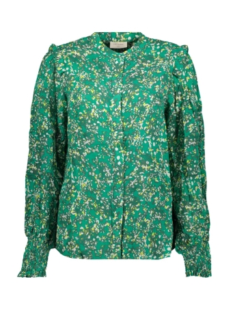 Freequent Blouse FQADNEY BLOUSE 201180 PEPPER GREEN W SHARP GREEN