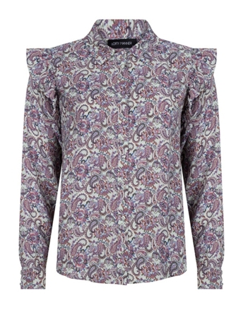 Lofty Manner Blouse BLOUSE DEV OA15 465 mint paisley