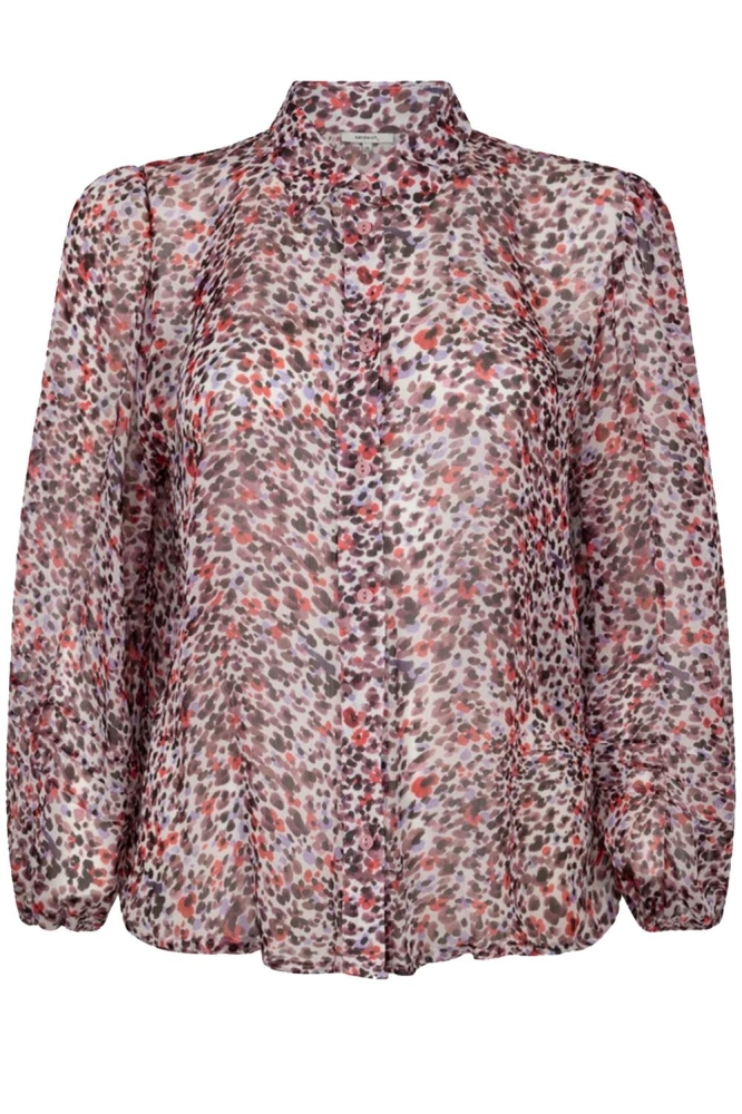 AQUA CONFETTI BLOUSE MET KRAAG 22002052 28352