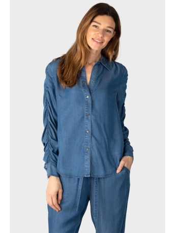 Sandwich Blouse DENIM BLOUSE 22002045 40054