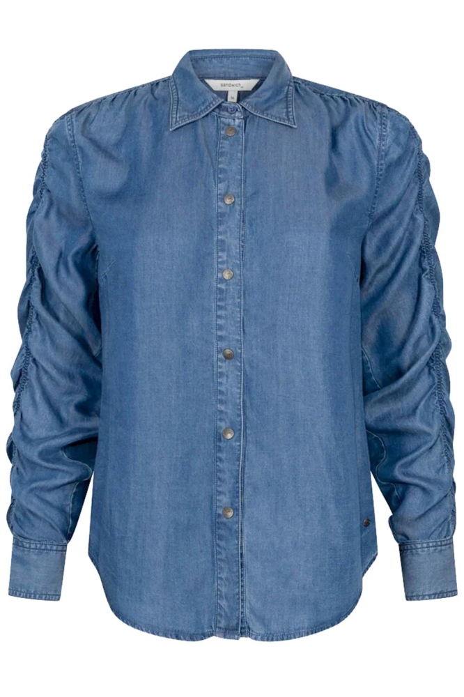 DENIM BLOUSE 22002045 40054