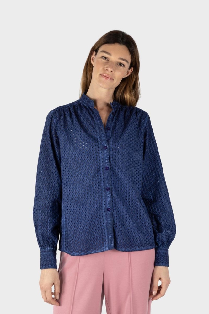 BLOUSE MET AJOUR 22002047 41288