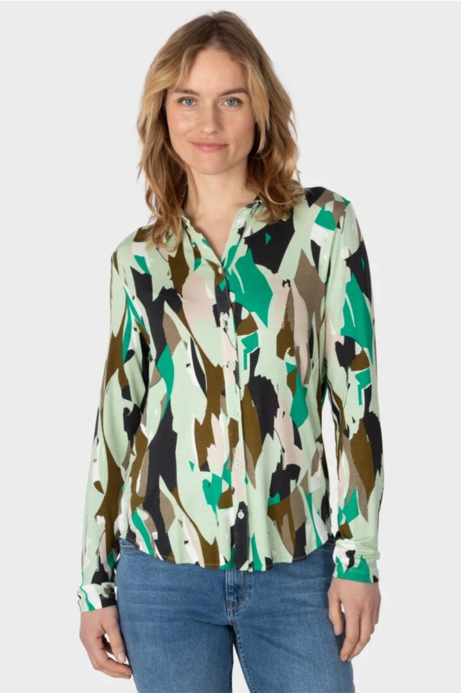 BLOUSE MET PRINT 22002051 55200