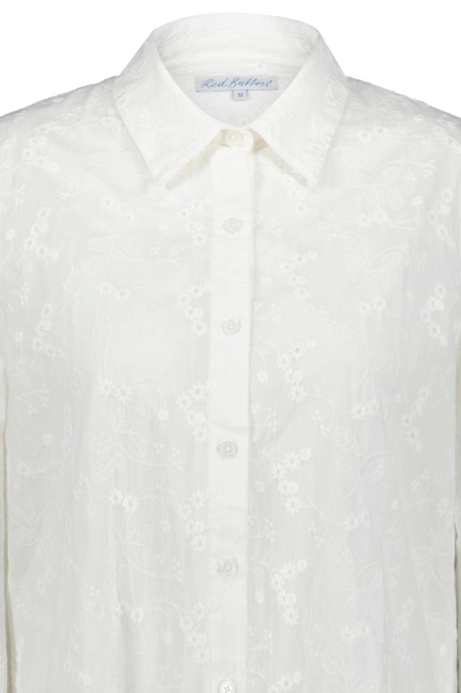BOBIE BLOUSE EMBROIDERY SRB3982 WHITE