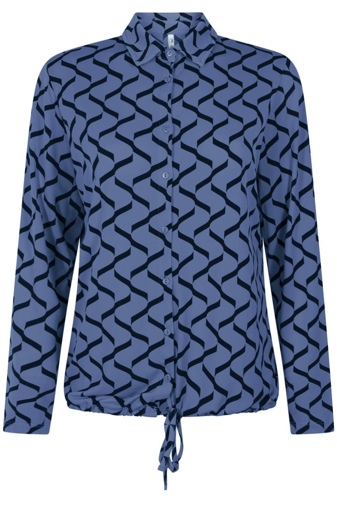 DEWI SPLENDOUR PRINTED 231 0015 0008 BLUE NAVY