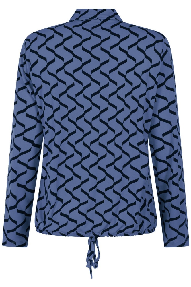 DEWI SPLENDOUR PRINTED 231 0015 0008 BLUE NAVY