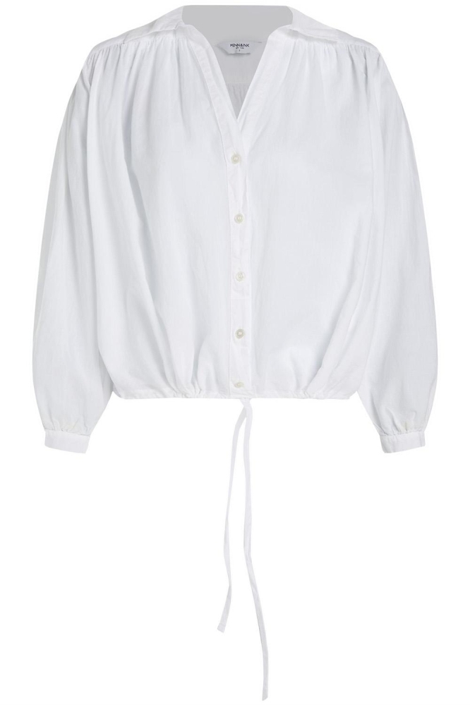 BLOUSE S23F1248 WHITE
