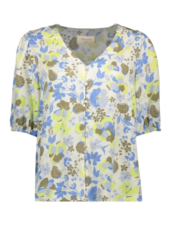 Freequent Blouse FQGELINE BLOUSE 201614 MARINA DEEP LICHEN GREEN