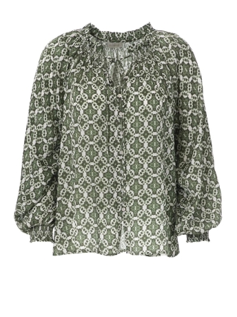 JcSophie Blouse SPICY BLOUSE S8088 582 KALEIDOSCOPE GREEN